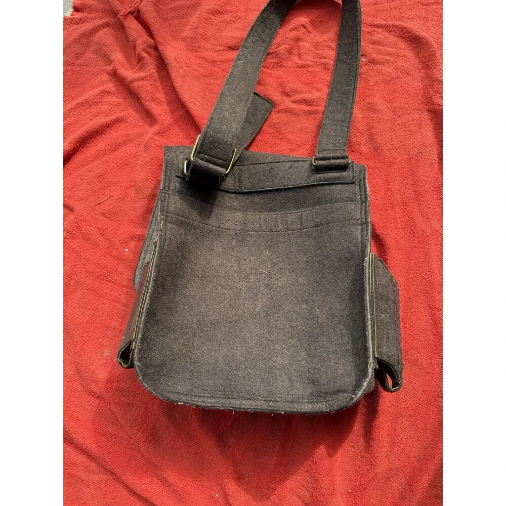 Sons of Trade Wool Canvas Diaper Bag Messenger Shoulder Bag Unisex